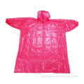 Adult Ponchos, PU Fabric and 130gsm Stripe Jersey, 210T Polyester Lining